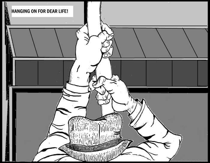 Crimson Tikes Guts and Glory: Freezing With Belt